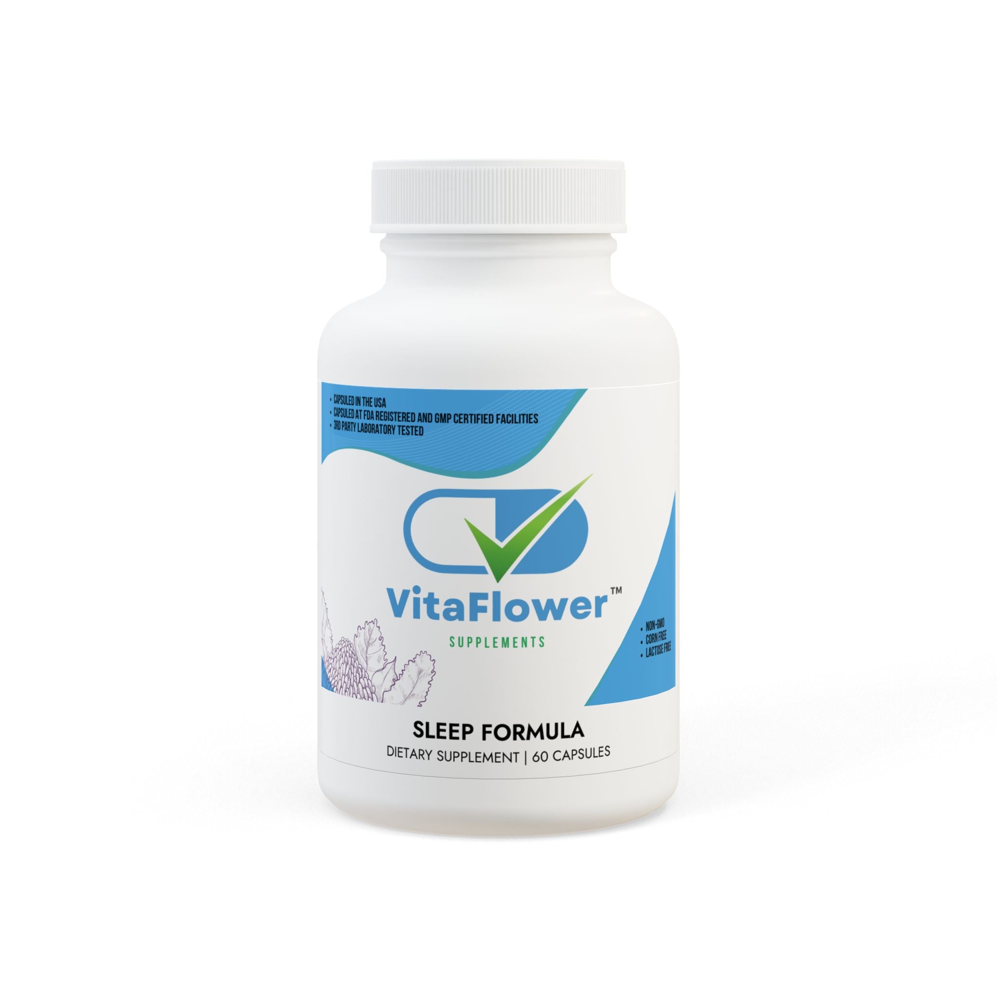 VitaFlower Sleep Formula (60 Capsules)
