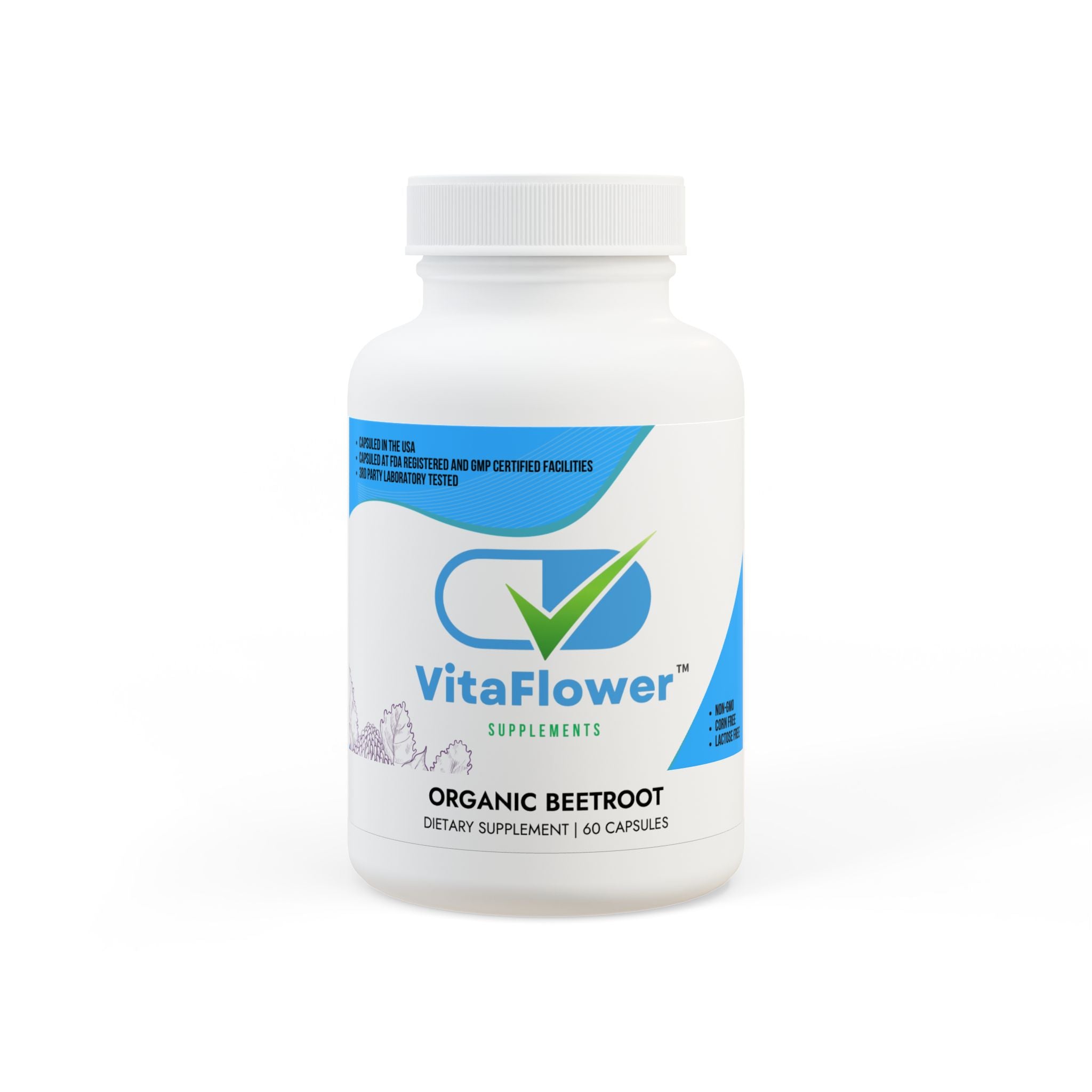 Organic Beetroot (60 Capsules)